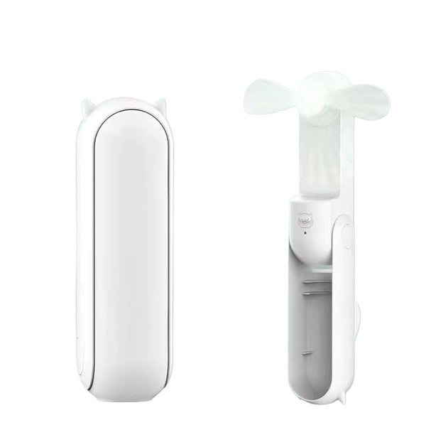 2 IN 1 Electric Hand Fan (Fan-Portable Charger)